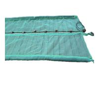 Rete Skimmer Stagni Pesante per Alghe Foglie e Detriti, Altezza 50 cm | Kit Pulizia Stagni Lago - Retino HDPE con Schiuma Galleggiante e Contrappeso, Lunghezza da 5 a 100 M(B,45M)