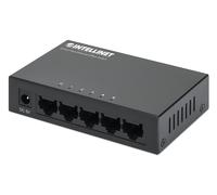 Rete - Switch Hub Ethernet 10/100mbps 5 Porte Desktop In Metallo