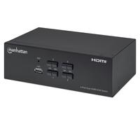 Rete - Switch Kvm Hdmi 4 Porte Doppio Monitor