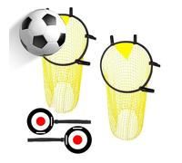 Rete target di calcio - Calcio Esercizi per bambini, 1 set di attrezzi per l'allenamento per bambini e giovani, pratica sportiva all'aperto, feste di calcio e feste divertenti