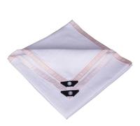 Rete Telo Ombra Esterna 50-55% Antistrappo Rete Termica con Occhielli Giardino Panno Ombra per Balcone Campeggio Pergola(16.4x16.4 ft=5.0x5.0 m)