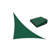 Rete Telo Ombra Impermeabile Ripari for Il Sole Triangolo Parasole Protezione Copertura Esterna Giardino Patio Piscina Ombra Vela Tende da Campeggio Tende da Sole 420D(Green,3x3x4.3.0m)