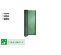 RETE TELO OMBRA OMBREGGIANTE OSCURANTE VERDE FRANGISOLE 90% FRANGIVISTA AL METRO