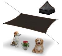 Rete Telo Ombra Ombreggiante Per Cuccia Per Cani, TRete Ombreggiante Con Protezione Solare, Telo In Rete Con Occhielli, Vele Ombreggianti Per Giardino, Patio, Cortile, Recinzione Per La Privacy, Corti
