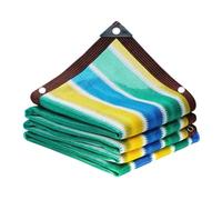 Rete Telo Ombra Panno parasole for protezione solare in rete for giardino for da campeggio Copertura for for piscina Reti for estiva(Multicolor,3x3.0m)