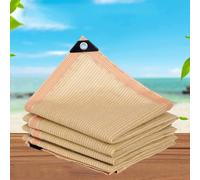 Rete Telo Ombra Rettangolare,Panno Ombreggiante Beige 99% Protezione Uv,Telo Coprente da Giardino,Tenda da Sole per Balconi e Terrazze,Piante/Serre/Esterni,Impermeabile (2x3m/6.6x9.8ft)