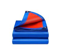 Rete Telo Ombra Telo grande PE 0,32 mm impermeabile Tessuto Parasole da giardino Rete antipioggia Baldacchino Tende campeggio Trekking Capannone di stoffa 4 colori(Blue,3x4M)