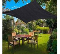 Rete Telo Ombra Traspirante 3x5m, Rete Parasole con Occhielli Telo Ombreggiante Rete Telo Ombra 5x8 Protezione UV 90-95% Permeabile Traspirante Raffreddamento Reti Giardino,black-5x5m