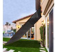 Rete Telo Ombreggiante Marrone Tenda Ombreggiante Esterno Rete Telo Ombra Rete Di Protezione Solare Protezione Solare/Anti-UV 90% Esterno,Balcone, Giardino,Rete Pollaio,black-4x5m