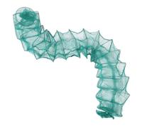 Rete Trappola da Pesca Pieghevole 16 Sezioni in Nylon Verde | Gamberi e Pesci, Uso su Barca E’aperto, Struttura Collassabile, Accessorio da Pesca