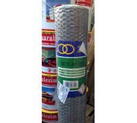 RETE TRIPLA TORSIONE MAGLIA MM 13 FILO 2 ALLEVAMENTO H100CM ROTOLO DA 50 MT