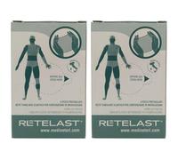 Rete Tubolare Retelast Elastica Pretagliata Bianca Per Dita 4 Pezzi 2x