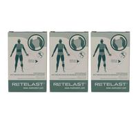 Rete Tubolare Retelast Elastica Pretagliata Bianca Per Dita 4 Pezzi 3x