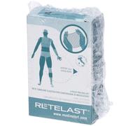 Rete Tubolare Retelast Elastica Pretagliata Bianca Per Gamba O Ginocch