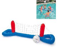 BESTWAY RETE PALLAVOLO GALLEGGIANTE 244X64 CM CON PALLA