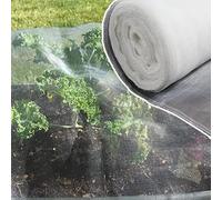 Rete Zanzariera di Insetti,Rete Anti Insetti,3x3m Rete di Protezione da Giardino a Maglia Fine,Reti Protettive Serra,Rete di Insetti per Verdure Rete Anti Uccelli per Pianta,Orto,Frutteto,Bianco