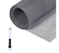 Rete Zanzariera Finestre 150x300cm Zanzariera Telo Ricambio in Fibra di Vetro
