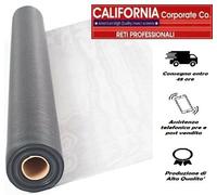 Rete Zanzariera in Fibra di Vetro 18/16 Telo per Finestra e Porta Ricambio