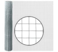 Rete Zincata 10MT - maglia 12x12mm - H100 - IN ROTOLO