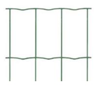 RETE Zincata finitura PVC PAPILLON elettrosaldata 76X63 H200 25MT PLASTICATA SGS