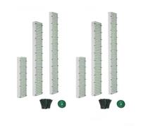 Rete Zincata per verde 60cm Rete Zincata per verde 60cm Rete(2 set) | Forma D per unica, trattiene umidità, radici aeree, crescita rapida, monstera pothos