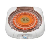 Retekess TH017 Distributore Automatico di Pillole, il Farmaco Fuoriesce Automaticamente, Facile da Usare, Ampio Display LCD, Funzione di Memoria in caso di Interruzione di Corrente, per Anziani