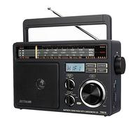 Retekess TR618 Radiolina Portatile, Radio FM(Nero)