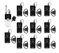 Retekess TT116 Sistema di Guida Turistica, Audio Tour Guide System(1-10)