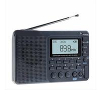 RETEKESS V115 Radio portatile FM/AM/SW, registratore USB