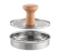 RETENA Pressa per Hamburger Antiaderente, Macchina per Hamburger in Acciaio Inossidabile per Uso Alimentare, pressa per Hamburger con Manico, Stampo per Torta di Carne (Size : 13cm)