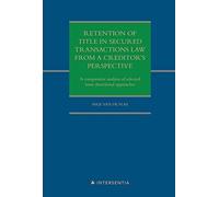 Retention Of Title In Secured Transacti Book NUOVO