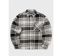 Reternity CREATIVE DEPT LOGO FLANNEL men Longsleeves black in taglia:XXL