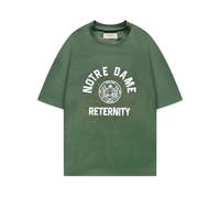 RETERNITY - T-shirt in rete Notre Dame - - Tops - Uomo - Verde - L