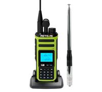 Retevis A3 Radio Bidirezionale, Radio Amatoriale Quad-Band, Modalità AM/SSB/FM/AIR, Doppio Canale, 2500mAh, Walkie Talkie con Potenza Regolabile per Caccia, Viaggiatore (1 Pezzo)