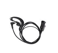 Retevis EEY002 Earhook Earpiece 3.5mm Single Needle Earphone with PTT Microphone for RT22P/RT622P/B3H/B63H
