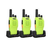 Retevis H777 Walkie Talkie, Portatile Walkie-Talkie Ricaricabile, Allarme Con un Solo Pulsante, 16 Canali, Professionali Woki Toki per Attività all Aperto, Arrampicata, Lavoro(3 Pièces)