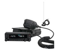 Retevis MA1 Radio Amatoriale con Antenna, Pannello di Controllo Rimovibile, Ripetitore Cross Band, Lungo Raggio, 2m/70cm/FM/AM, VFO, Radioamatori per Risposta alle Emergenze, Base di Casa (1 Pz)