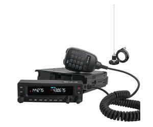 Retevis MA1 Radio Amatoriale con Antenna, Pannello di Controllo Rimovibile, Ripetitore Cross Band, Lungo Raggio, 2m/70cm/FM/AM, VFO, Radioamatori per Risposta alle Emergenze, Base di Casa (1 Pz)