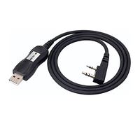 Retevis PC28 Cavo di Programmazione USB FTD Compatibile con Walkie Talkie RT5 RT5R RT5RV RT21 RT7 RT85 RT1 RT86 RB85 RA685 Kenwood Baofeng KENWOOD Wouxun TYT Ricetrasmettitore (1 Pezzo)