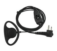 Retevis R122 Cuffie Ricetrasmittenti 2 Pin Tipo D Auricolare Compatibile con Motorola DP1400 CP040 GP68 GP88 GP300 GP2000 CT150 P040 Pro1150 HYT TC-500 TC-600 TC-610 Walkie Talkies(1 pezzo)