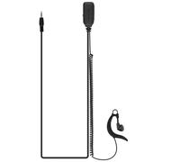 Retevis RB648 - Auricolare per walkie talkie da 2,5 mm, 1 pin, cavo VOX, a forma di G, per radio a 2 vie RB648, RB648 Plus, comodo da indossare (1 pezzo)