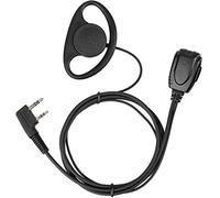 Retevis RE3224 Cuffia Walkie Talkie 2 Pin Tipo-D Auricolare Compatibile con Ricetrasmettitore RT22 RT24 RT27 RT15 RT5 RT28 Baofeng UV-5R BF-888S Kenwood OCDAY ESYNiC (1 Pezzo)