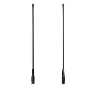 Retevis RHD771 Antenna Ricetrasmittenti SMA-F Doppia Banda UHF/VHF Compatibile con Walkie Talkie Retevis RT5 RT5R RT5RV RT6 RT7 RT21 H777 Baofeng UV-5R BF-888S OCDAY eSynic Sunreal Mengshen (2 Pezzi)