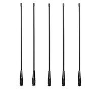 Retevis RHD771 Walkie Talkie Antenna SMA-F Doppia Banda UHF/VHF Compatibile con Ricetrasmettitore Retevis RT5 RT5R RT5RV RT6 RT21 Baofeng UV-5R UV-5R Plus BF-888S (5 Pezzi)