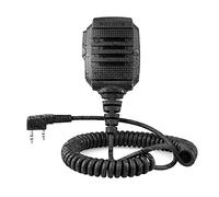 Retevis RS114 Walkie Talkie Altoparlante Microfono IP54 Impermeabile 2 Pin Compatibile RT24 RT27 RT5 RT5R Baofeng BF-888S UV-5R Kenwood HYT THT WOUXUN (1 Pezzo)