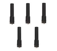 Retevis RT20 Antenna Ricetrasmittenti SMA-F Doppia Banda 144/430MHz Compatibile con Walkie Talkie RT5 RT5R RT5RV RT21 Baofeng UV-5R BF-888S Ricetrasmettitore (5 pezzi)