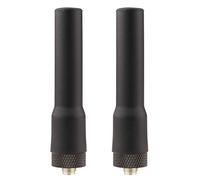 Retevis RT20 Morbida Antenna Ricetrasmittenti SMA-F Doppia Banda 144 / 430MHz Compatibile con Walkie Talkie RT5 RT5R RT5RV RT7 RT21 Baofeng UV-5R BF-888S TYT HYT Ricetrasmettitore (2 pezzi)