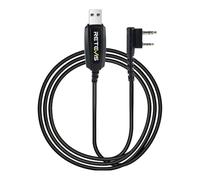Retevis RT3S Cavo Programmazione, USB Cavo Programmabile Compatibile con RT3S RB20 TYT MD-380 MD-UV390 DMR Walkie Talkie Digitale Applicabile a Win XP/7/8/9/10/11 (1 Pezzo)