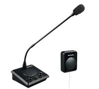 Retevis RT9909 Microfono Interfonico, Citofono con Comunicazione Bidirezionale, Walkie Talkie da Finestra Impermeabile con Riduzione del Rumore per Banche, Posti di controllo dell'immigrazione