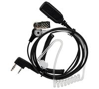 Retevis VOX Cuffia Radio a Mani Libere, Auricolare a Tubo Acustico, Compatibile con Walkie Talkie RT619 RT24 RT27 RT622, Cuffia di Sicurezza per Walkie Talkie con Microfono (1 PZ)